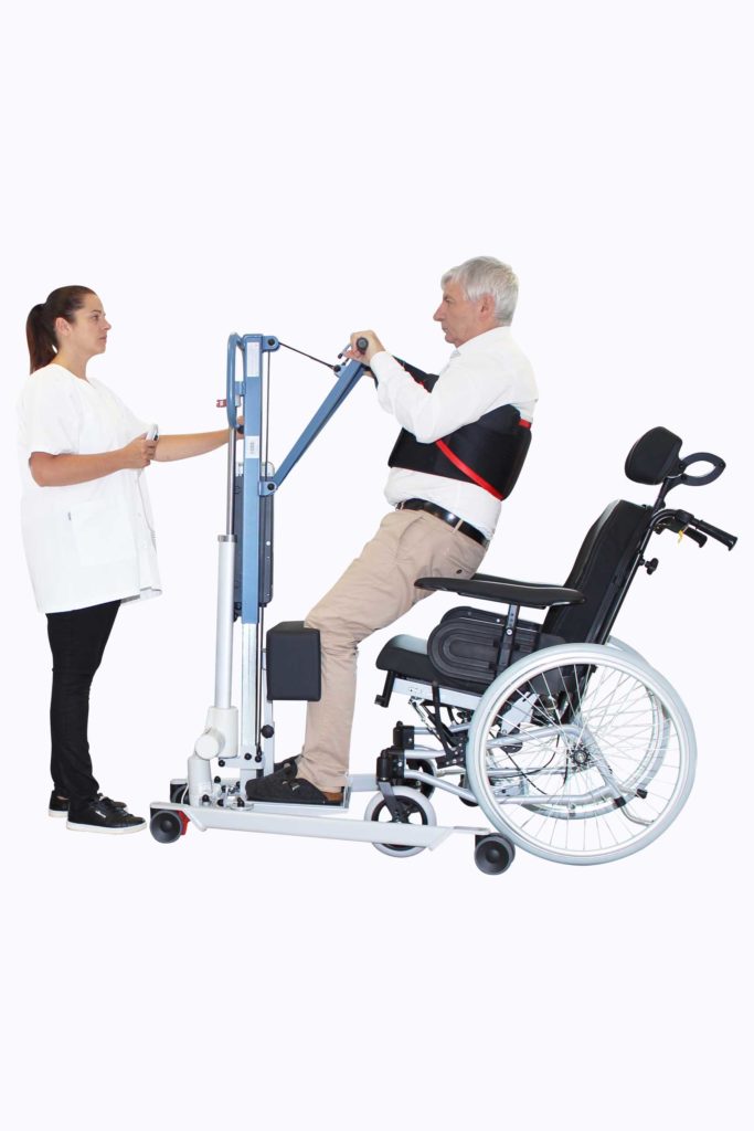 NAUSICAA Medical StandUp Lifts EASYLEV (with opening base legs)
